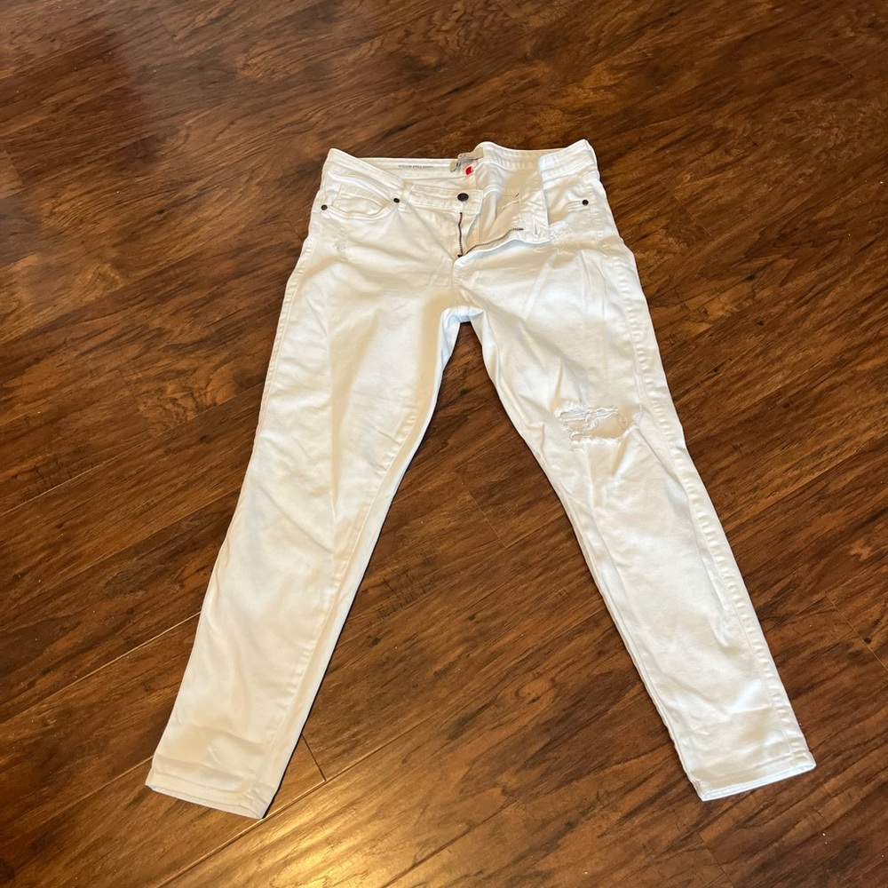 White Ankle Skinny